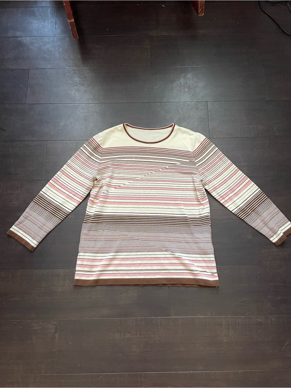 Long Sleeve Striped Top